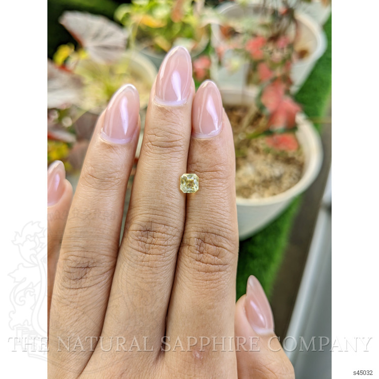 1.08 Ct. Yellow Sapphire from Ceylon (Sri Lanka)