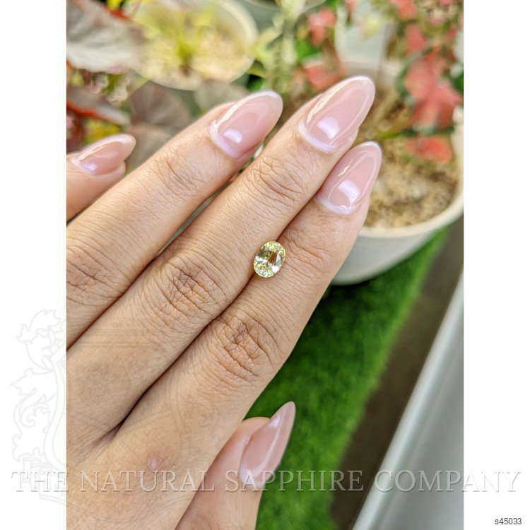 1.14 Ct. Yellow Sapphire from Ceylon (Sri Lanka)