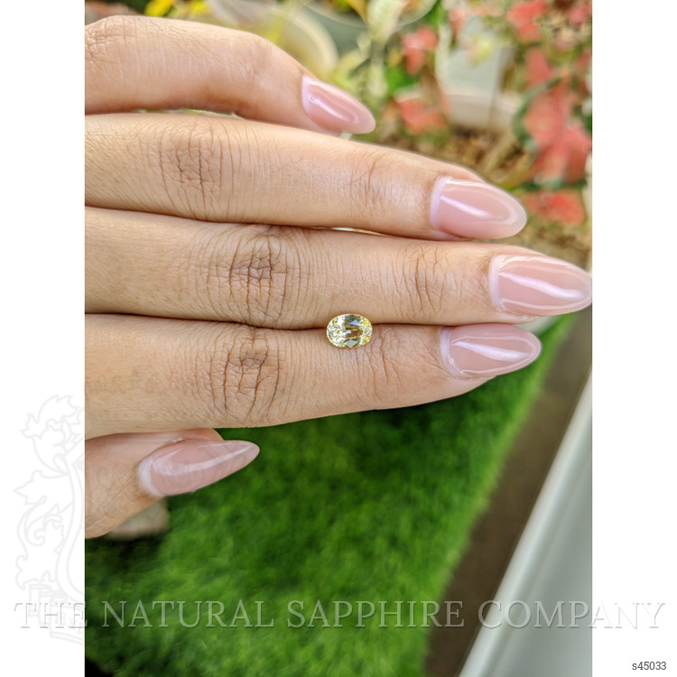 1.14 Ct. Yellow Sapphire from Ceylon (Sri Lanka)