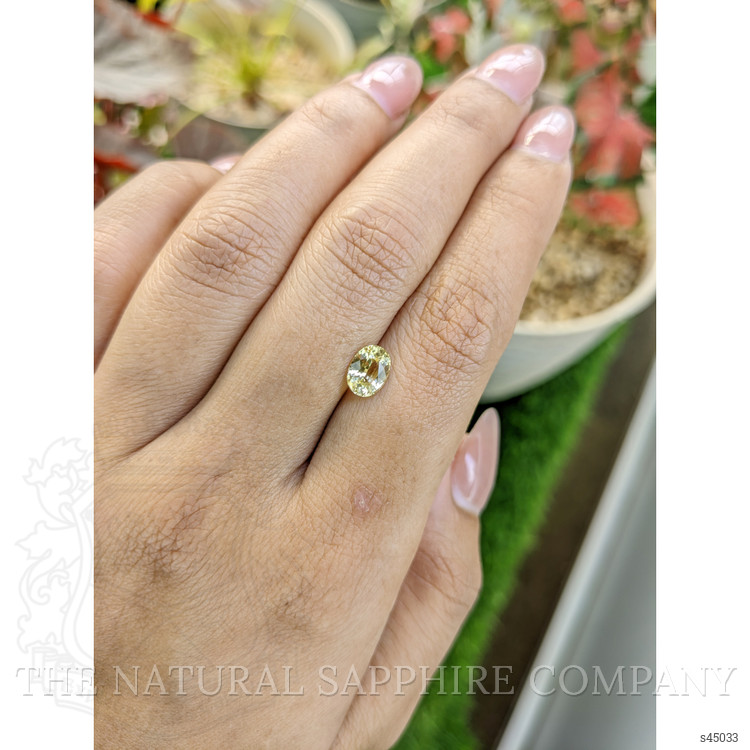 1.14 Ct. Yellow Sapphire from Ceylon (Sri Lanka)