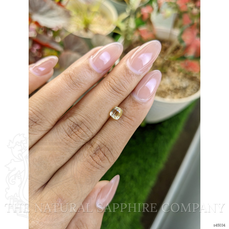 1.16 Ct. Yellow Sapphire from Ceylon (Sri Lanka)