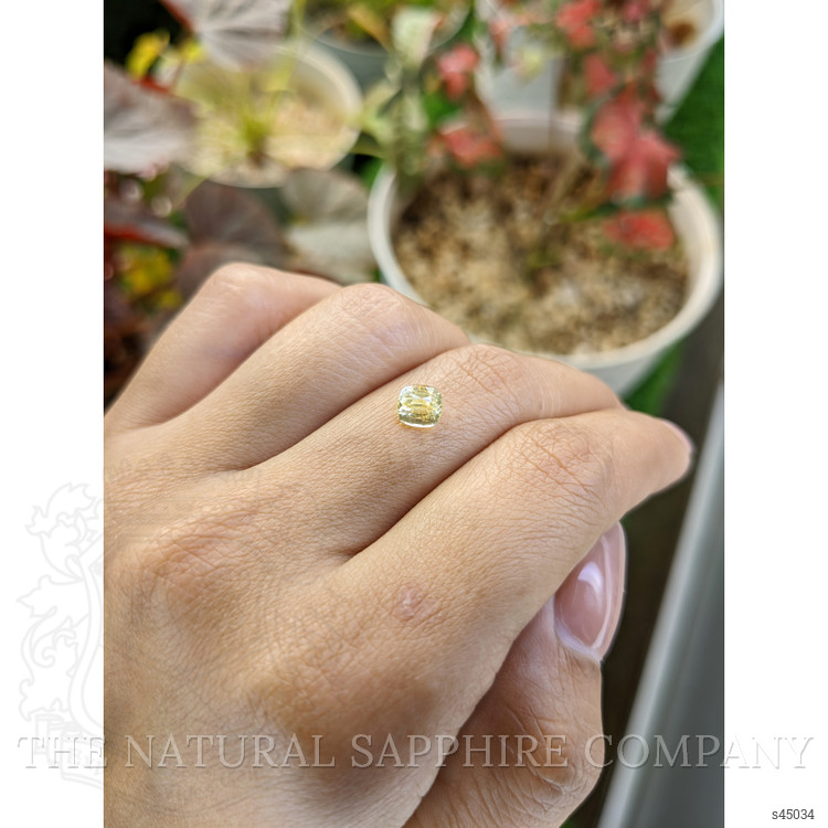 1.16 Ct. Yellow Sapphire from Ceylon (Sri Lanka)