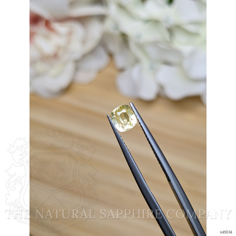 1.16 Ct. Yellow Sapphire from Ceylon (Sri Lanka)