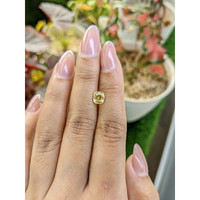 1.22 Ct. Yellow Sapphire from Ceylon (Sri Lanka) Life Style
