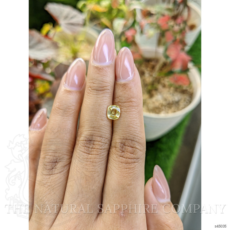 1.22 Ct. Yellow Sapphire from Ceylon (Sri Lanka)