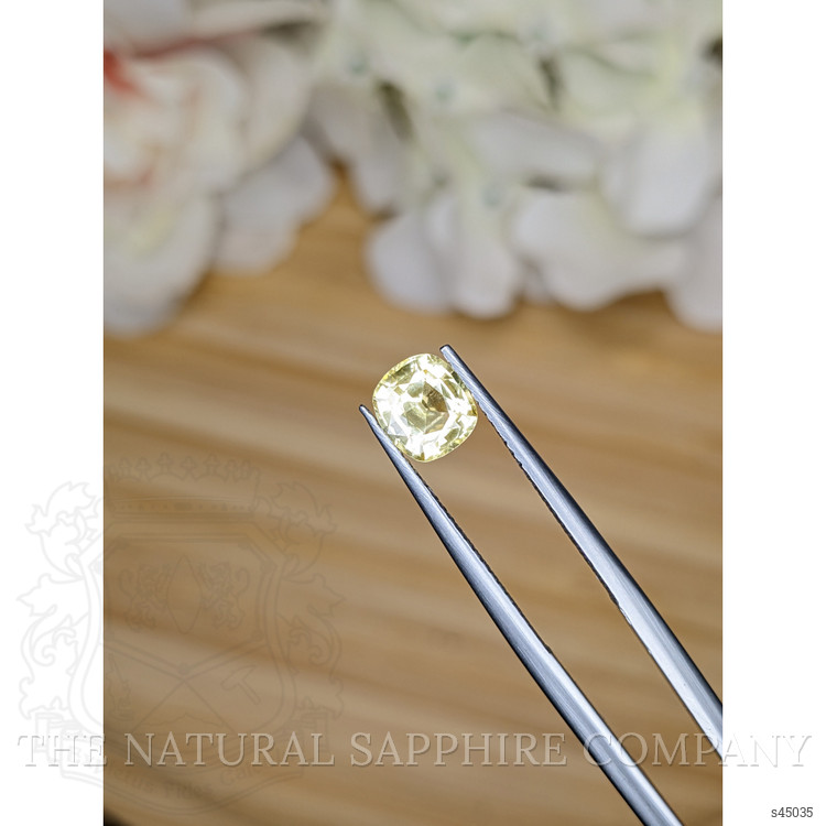 1.22 Ct. Yellow Sapphire from Ceylon (Sri Lanka)