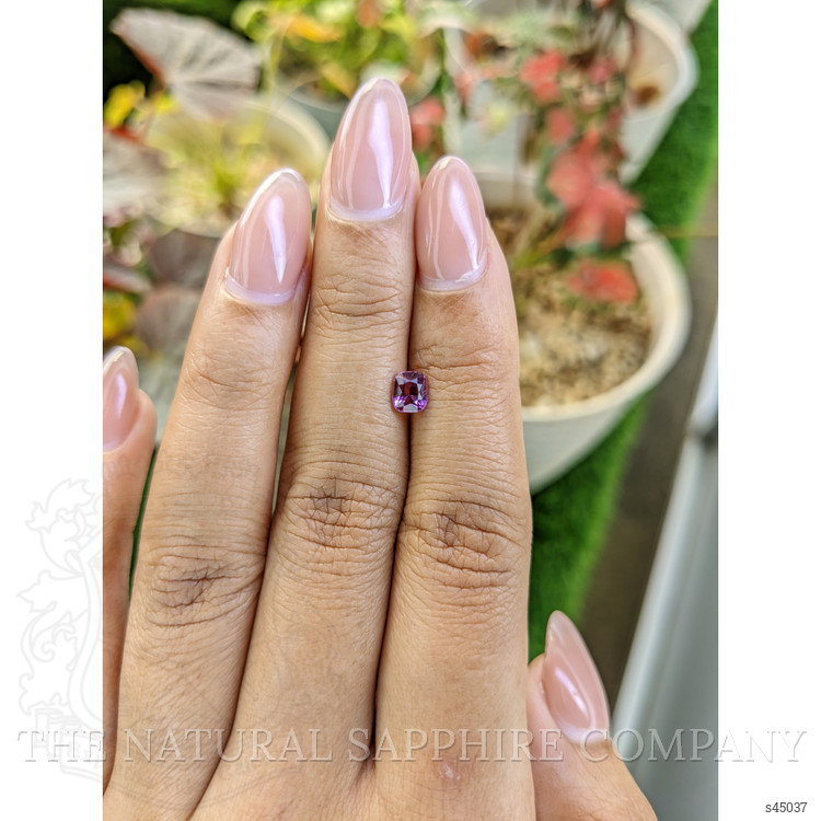 0.64 Ct. Pinkish Purple Sapphire from Ceylon (Sri Lanka)