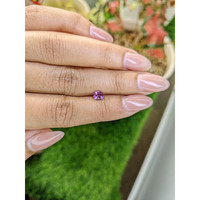 0.64 Ct. Pinkish Purple Sapphire from Ceylon (Sri Lanka) Life Style