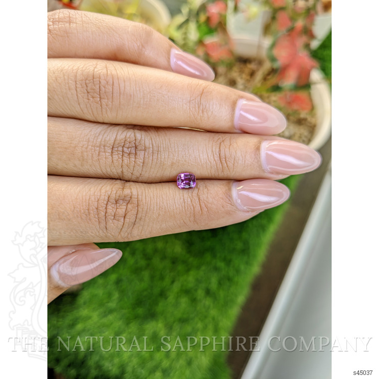0.64 Ct. Pinkish Purple Sapphire from Ceylon (Sri Lanka)