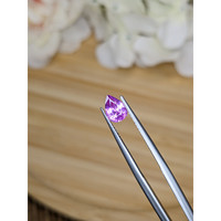 0.86 Ct. Pinkish Purple Sapphire from Ceylon (Sri Lanka) Life Style