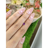 0.47 Ct. Pinkish Purple Sapphire from Ceylon (Sri Lanka) Life Style