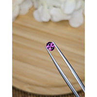 0.47 Ct. Pinkish Purple Sapphire from Ceylon (Sri Lanka) Life Style
