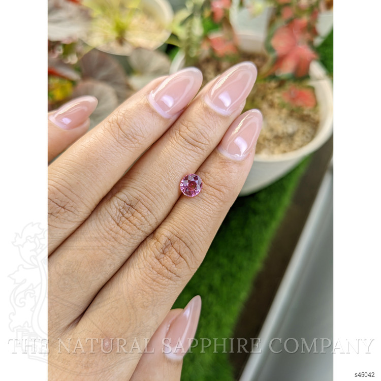 1.18 Ct. Pink Sapphire from Ceylon (Sri Lanka)