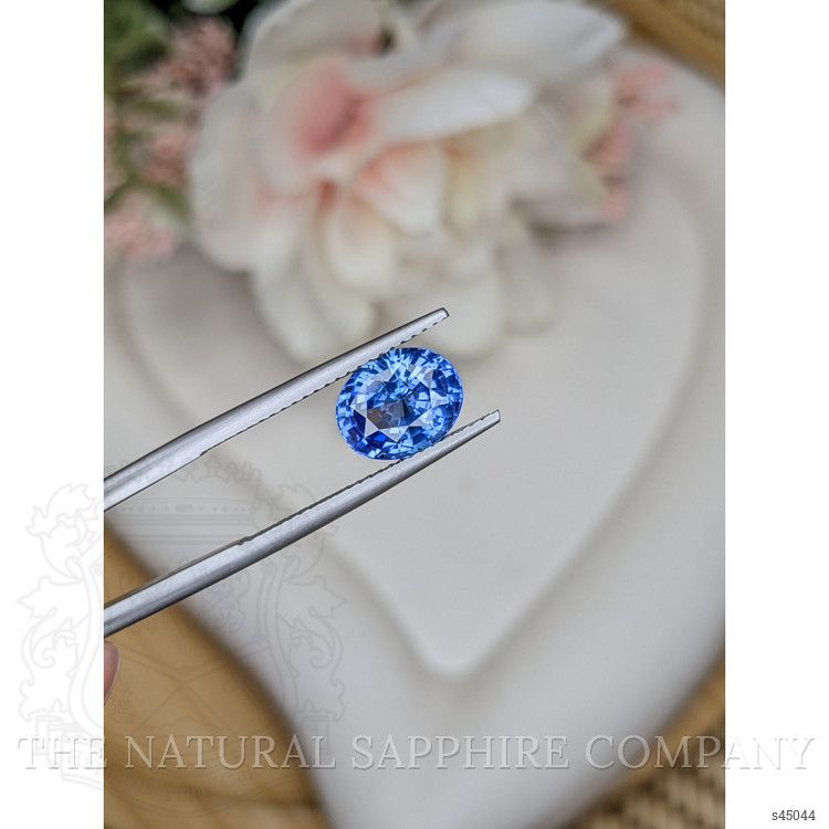 3.08 Ct. Blue Sapphire from Ceylon (Sri Lanka)