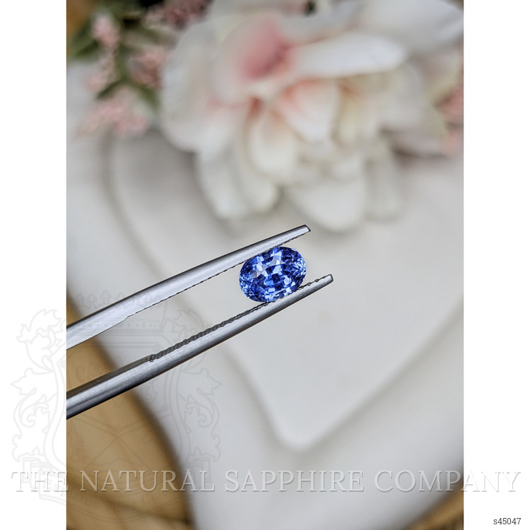 1.18 Ct. Blue Sapphire from Ceylon (Sri Lanka)