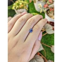 1.18 Ct. Blue Sapphire from Ceylon (Sri Lanka) Life Style