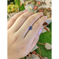 1.04 Ct. Blue Sapphire from Ceylon (Sri Lanka) Life Style