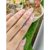 1.07 Ct. Blue Sapphire from Ceylon (Sri Lanka) Life Style