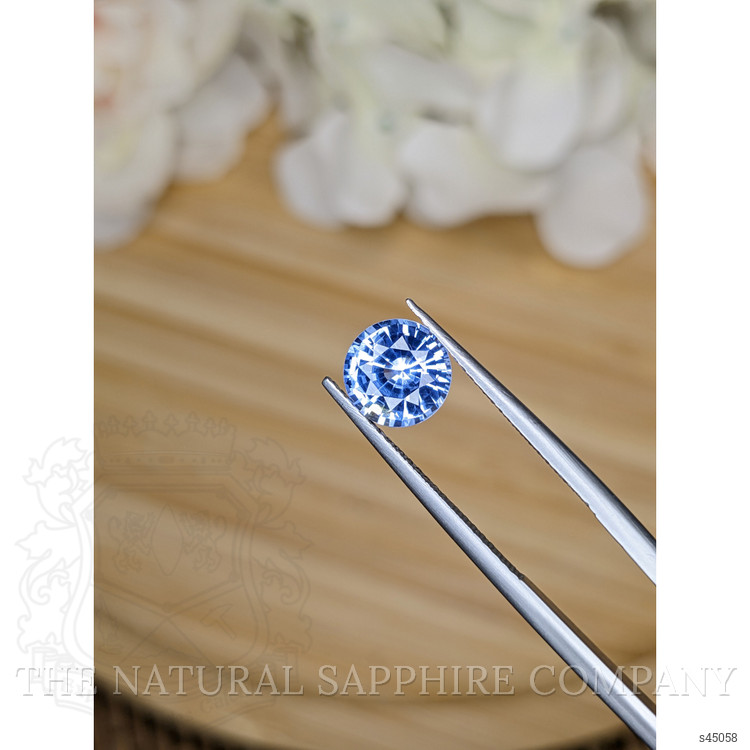 2.04 Ct. Blue Sapphire from Ceylon (Sri Lanka)