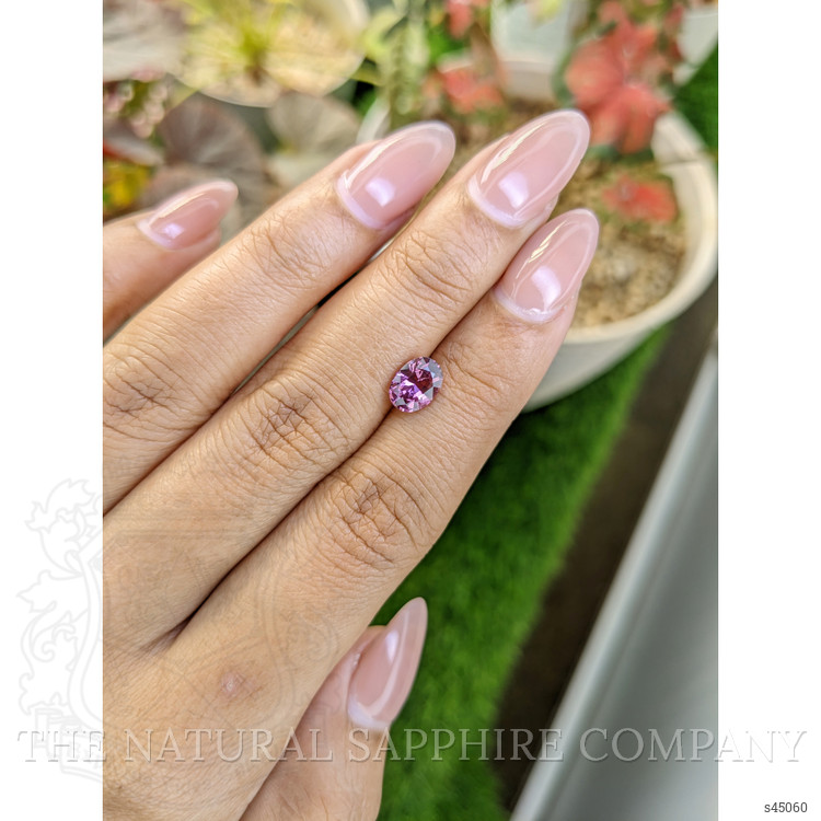 1.41 Ct. Purplish Pink Sapphire from Ceylon (Sri Lanka)
