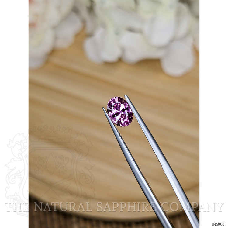 1.41 Ct. Purplish Pink Sapphire from Ceylon (Sri Lanka)