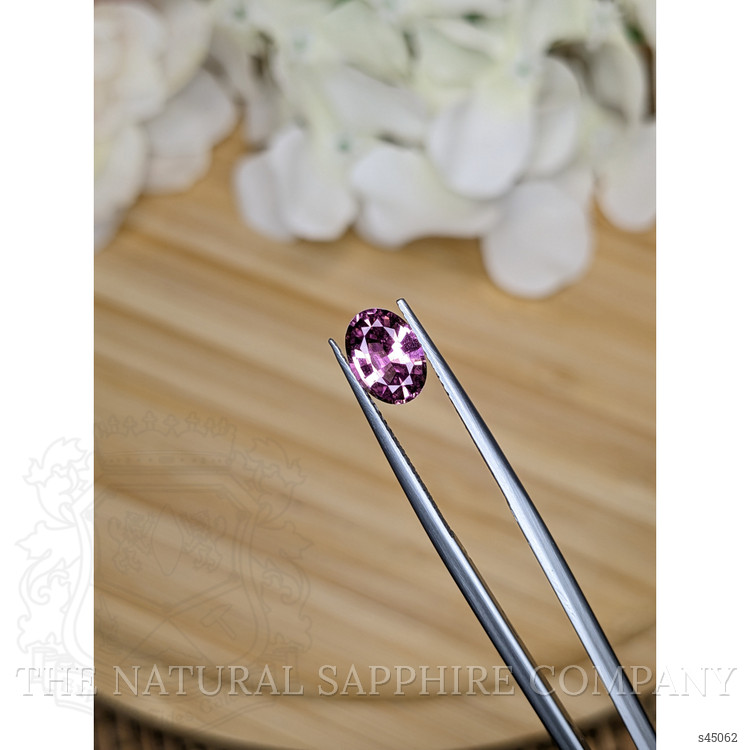 1.55 Ct. Purplish Pink Sapphire from Ceylon (Sri Lanka)