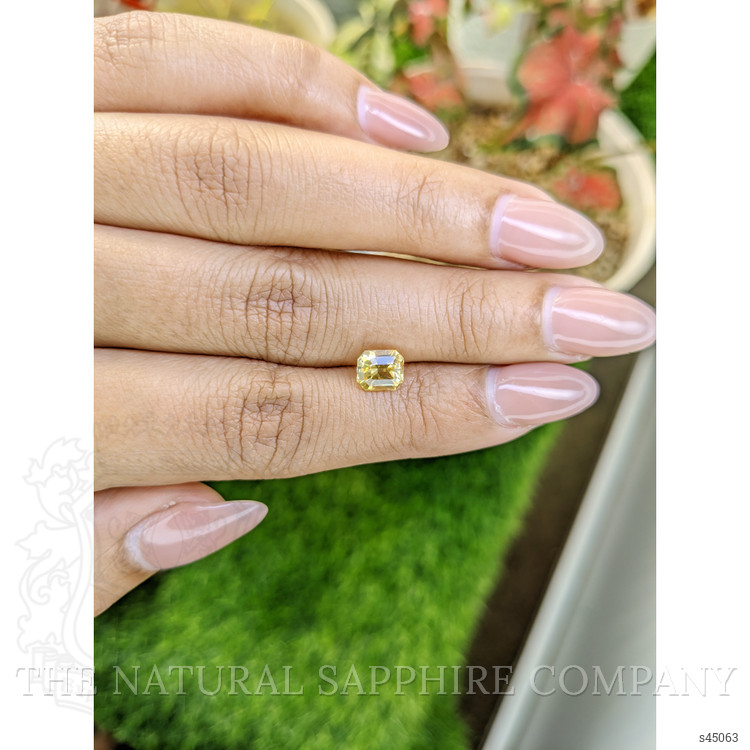 1.51 Ct. Yellow Sapphire from Ceylon (Sri Lanka)