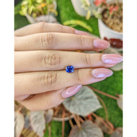 1.12 Ct. Blue Sapphire from Ceylon (Sri Lanka) Life Style