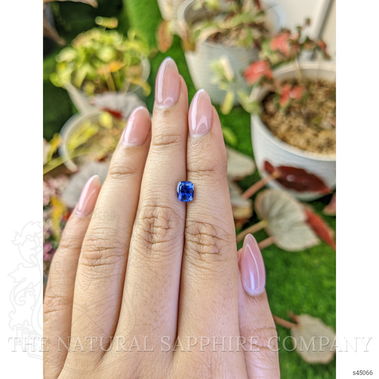 1.12 Ct. Blue Sapphire from Ceylon (Sri Lanka)