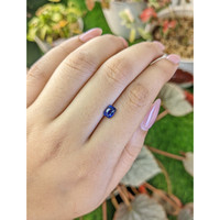 1.06 Ct. Blue Sapphire from Ceylon (Sri Lanka) Life Style