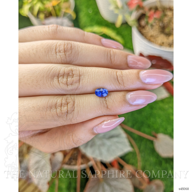 1.05 Ct. Blue Sapphire from Ceylon (Sri Lanka)