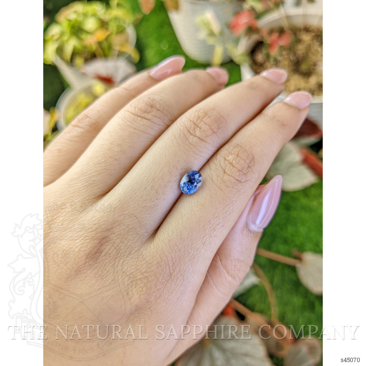 1.55 Ct. Blue Sapphire from Ceylon (Sri Lanka)