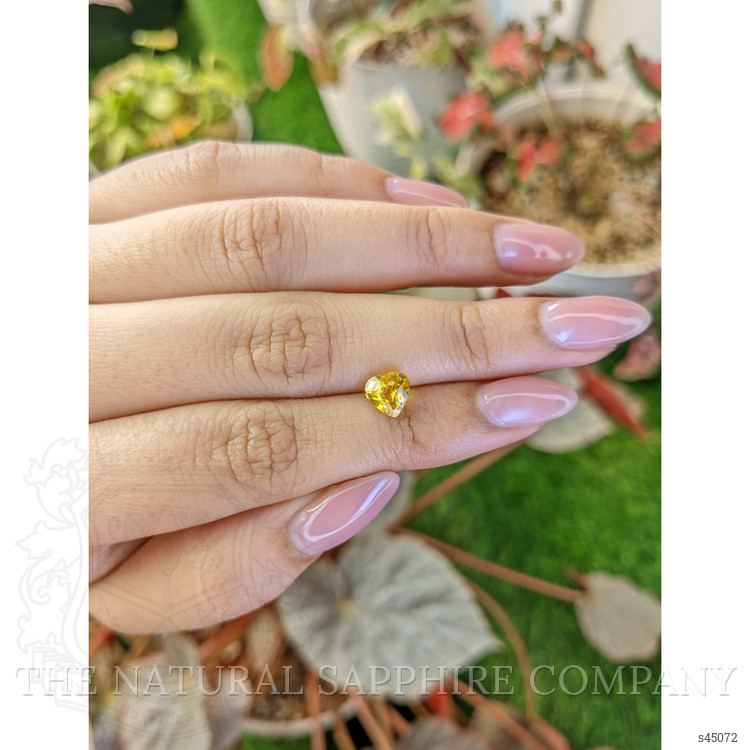 1.47 Ct. Yellow Sapphire from Ceylon (Sri Lanka)