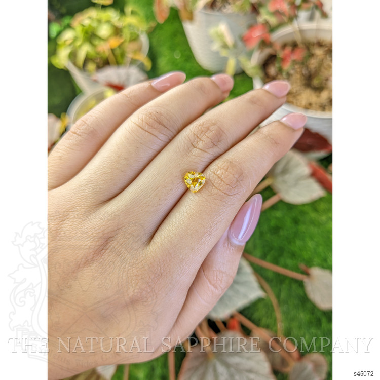 1.47 Ct. Yellow Sapphire from Ceylon (Sri Lanka)