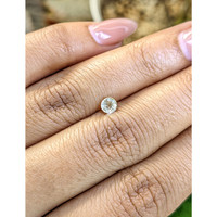 0.33 Ct. Yellow Sapphire from Ceylon (Sri Lanka) Life Style