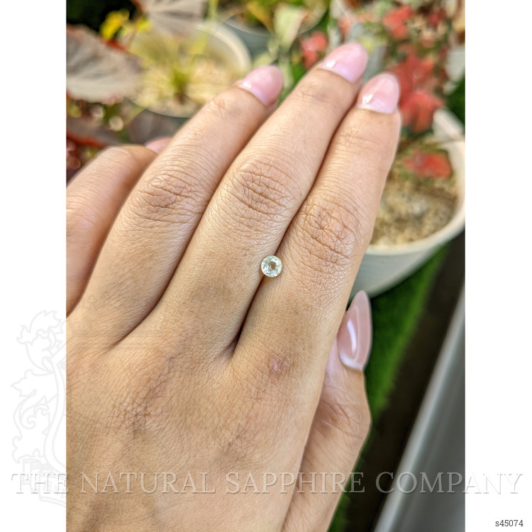 0.33 Ct. Yellow Sapphire from Ceylon (Sri Lanka)