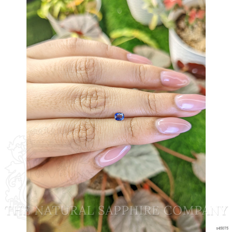 0.28 Ct. Blue Sapphire from Ceylon (Sri Lanka)