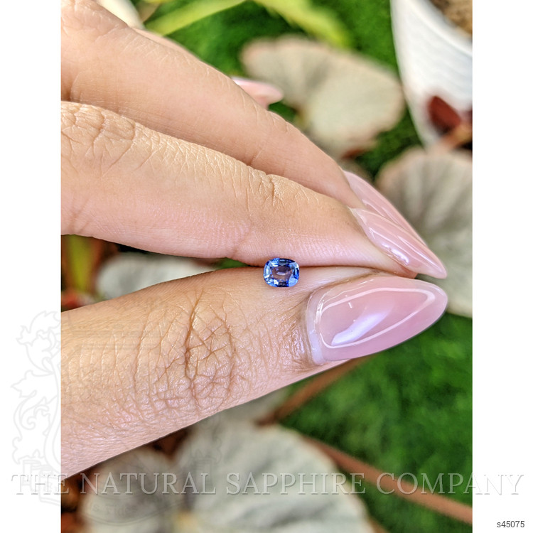0.28 Ct. Blue Sapphire from Ceylon (Sri Lanka)