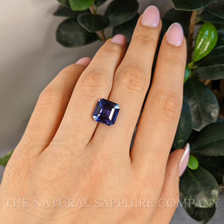8.21 Ct. Blue Sapphire from Ceylon (Sri Lanka)