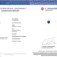 5.01 Ct. Blue Sapphire from Ceylon (Sri Lanka) Pdf