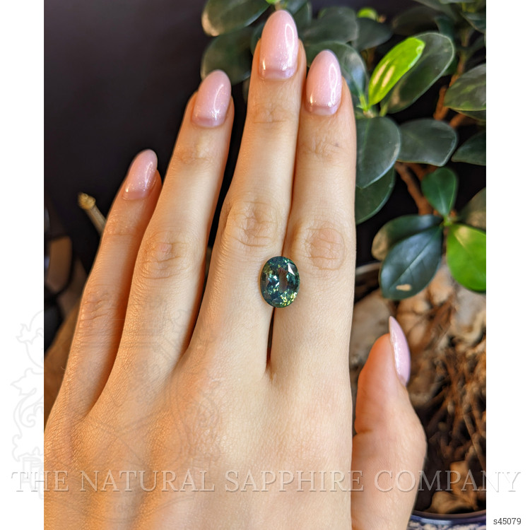 6.17 Ct. Bi Color / Parti Sapphire from Madagascar