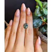 6.17 Ct. Bi Color / Parti Sapphire from Madagascar Life Style