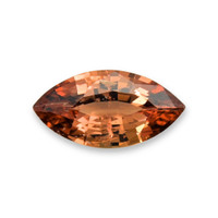 1.05 Ct. Orangish Brown Sapphire from Ceylon (Sri Lanka) Video