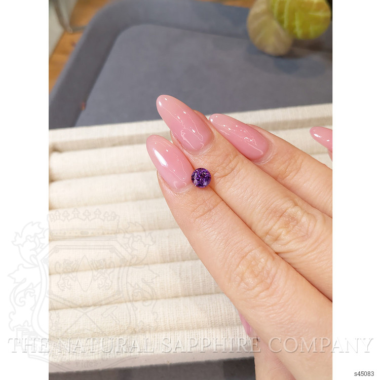 1.10 Ct. Purple Sapphire from Ceylon (Sri Lanka)