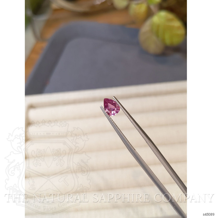 0.75 Ct. Purplish Pink Sapphire from Ceylon (Sri Lanka)