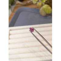 0.75 Ct. Purplish Pink Sapphire from Ceylon (Sri Lanka) Life Style