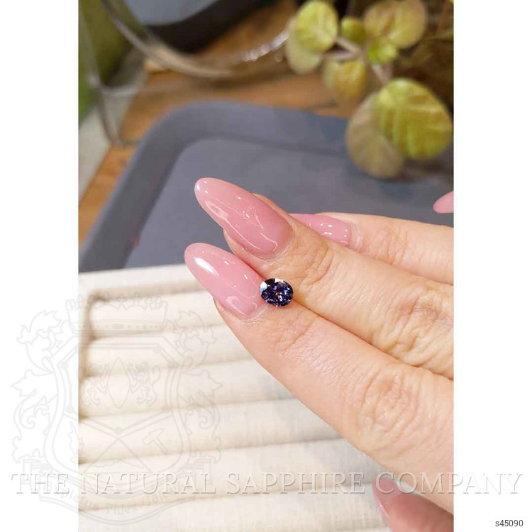0.95 Ct. Pinkish Purple Sapphire from Ceylon (Sri Lanka)