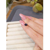 0.95 Ct. Pinkish Purple Sapphire from Ceylon (Sri Lanka) Life Style