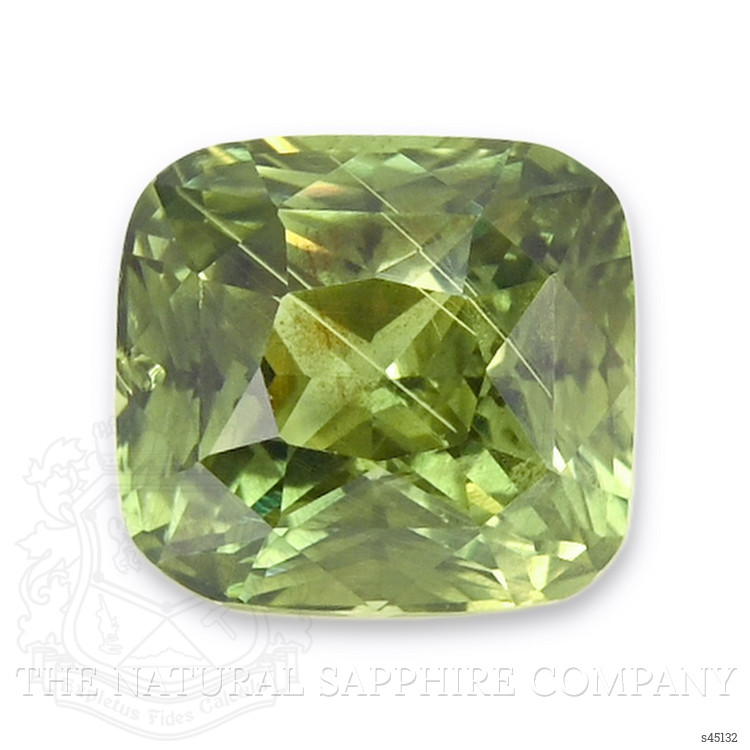 2.06 Ct. Yellowish Green Sapphire from Madagascar