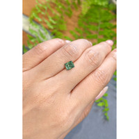 1.64 Ct. Bluish Green Sapphire from Montana Life Style